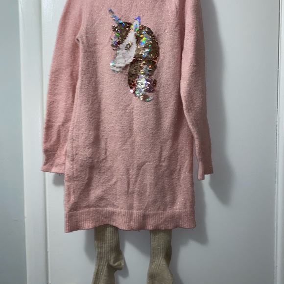 Girls’ Sweater/Tights Outfit - size 5/6